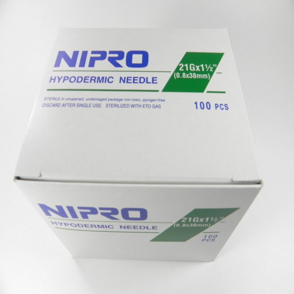 Nipro  21G 1  1 2